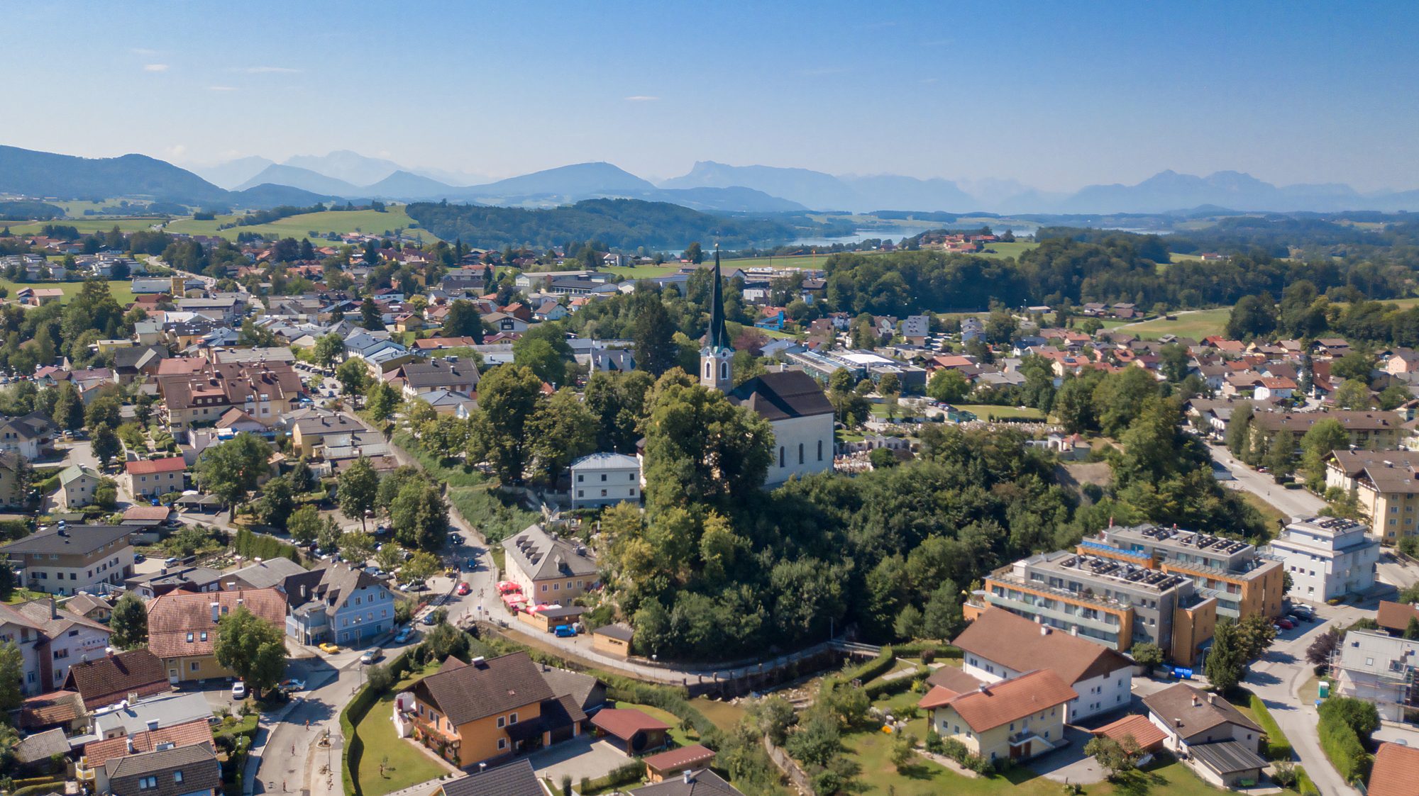 Neumarkt/Wallersee Luftaufnahme